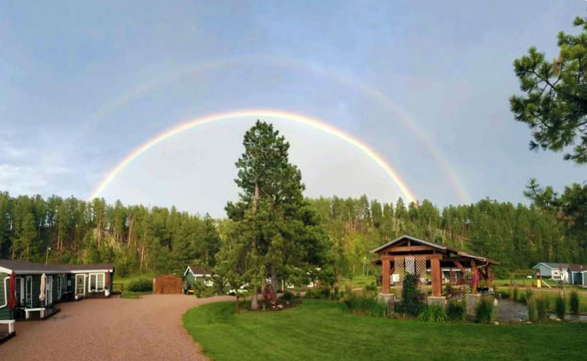 Black Elk Resort Double Rainbow 2